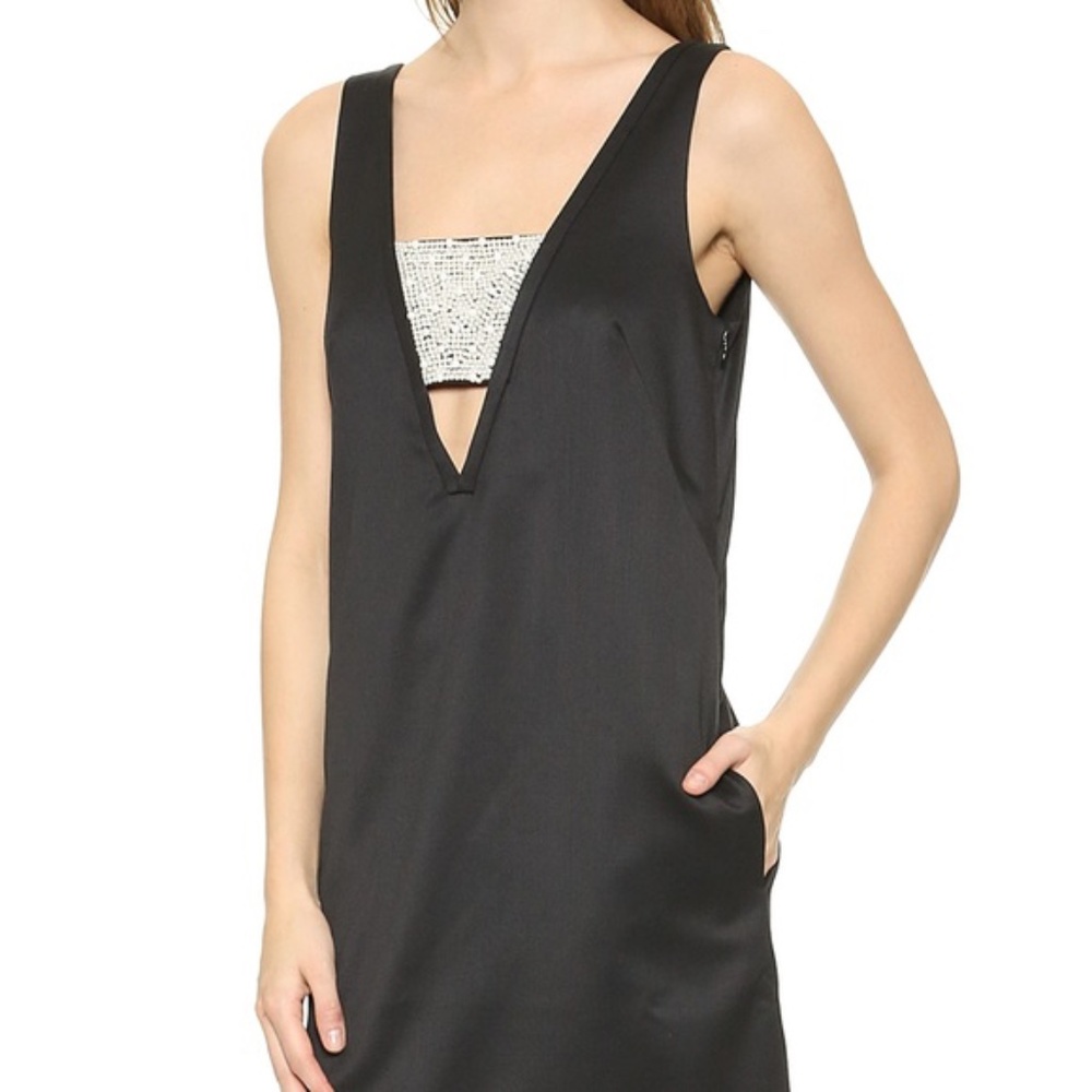 Club Monaco Darelle Dress with Pearl Neckline
